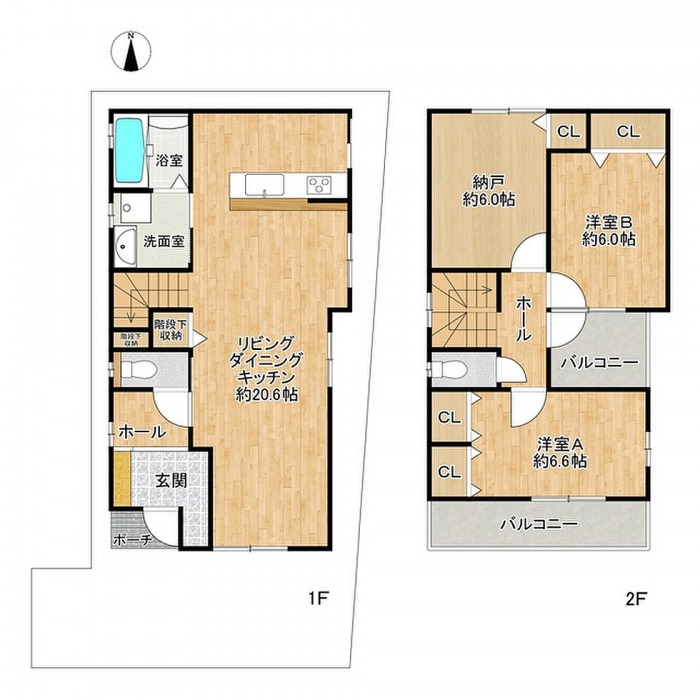 生野区小路東3丁目 間取り図